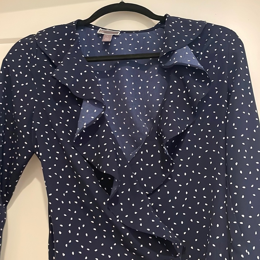 Chelsea 28 wrap blouse
